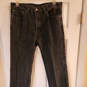 LAST CHANCE !!  Levi's 505 Mens Black Jeans